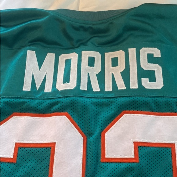 Miami dolphins mercury morris #22 jersey size 48 - Picture 7 of 14